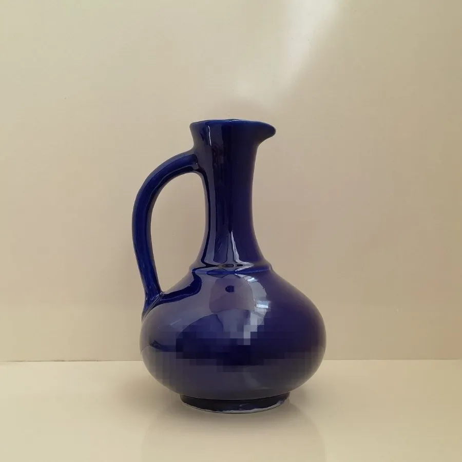 پارچ لعابی سرمه ای