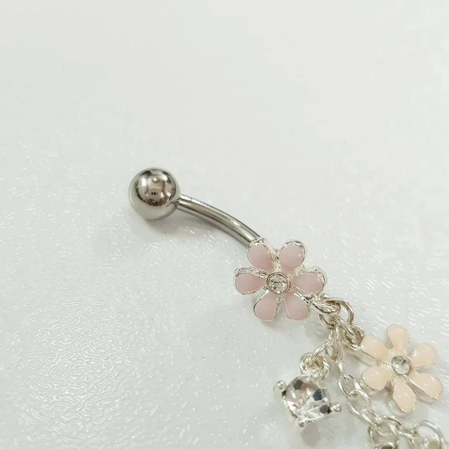 پرسینگ ناف استیل بابونه