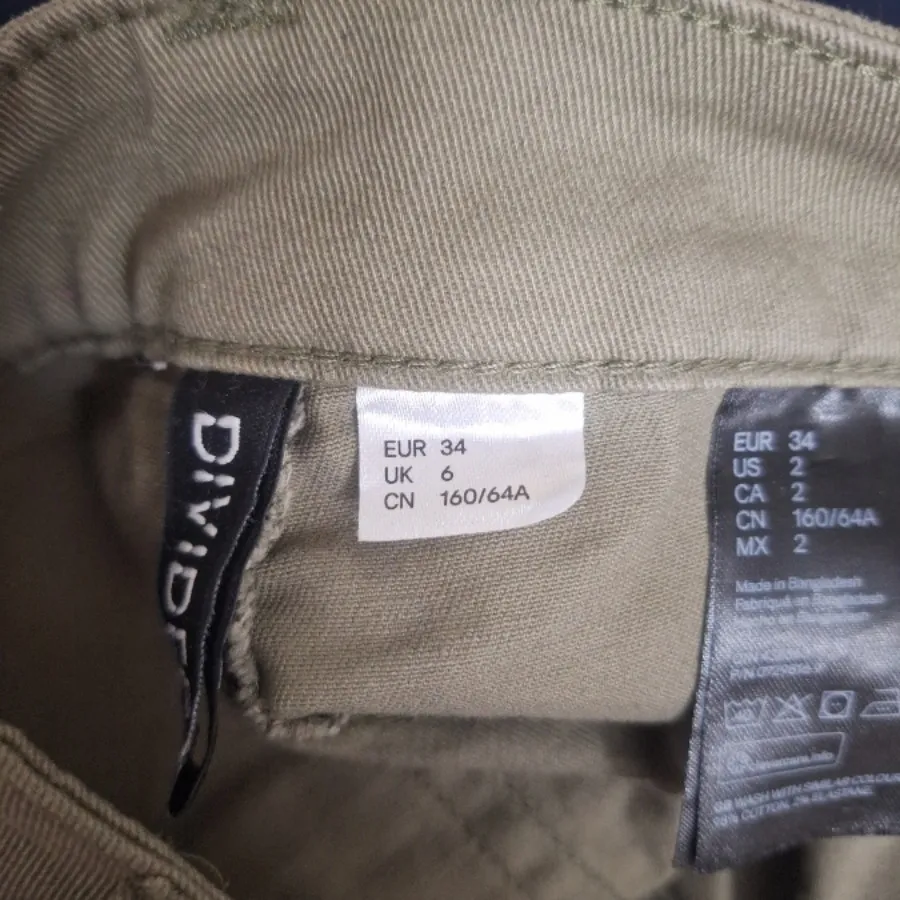 شلوارک سبز یشمی h&m