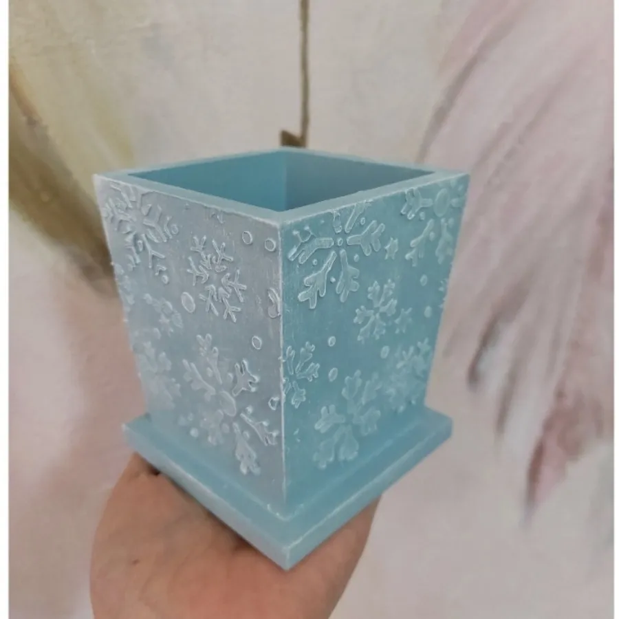 آینه دستی و جا قلمی