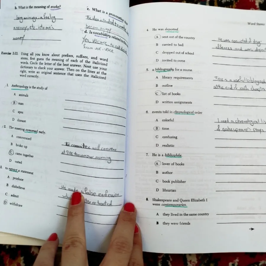 کتاب زبان