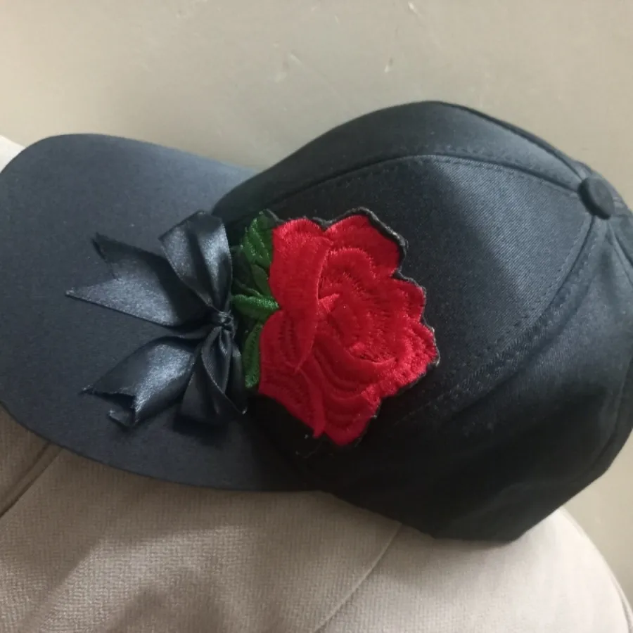 کلاه کپ تابستونی گل رز
