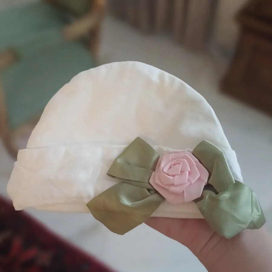 کلاه نوزادی نخ پنبه