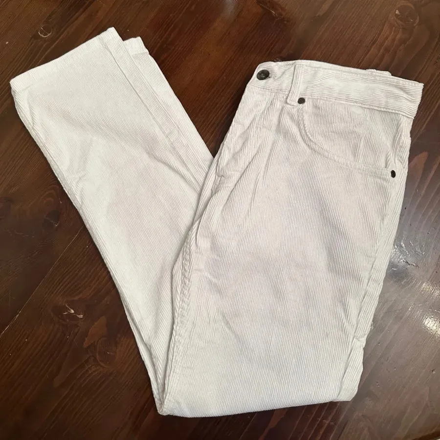 شلوار سفید مخمل