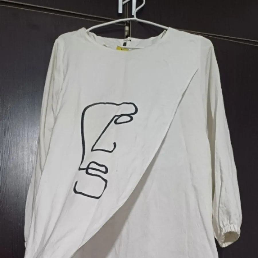 شومیز سفید دوتیکه