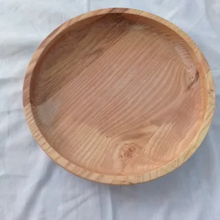 بشقاب چوبی