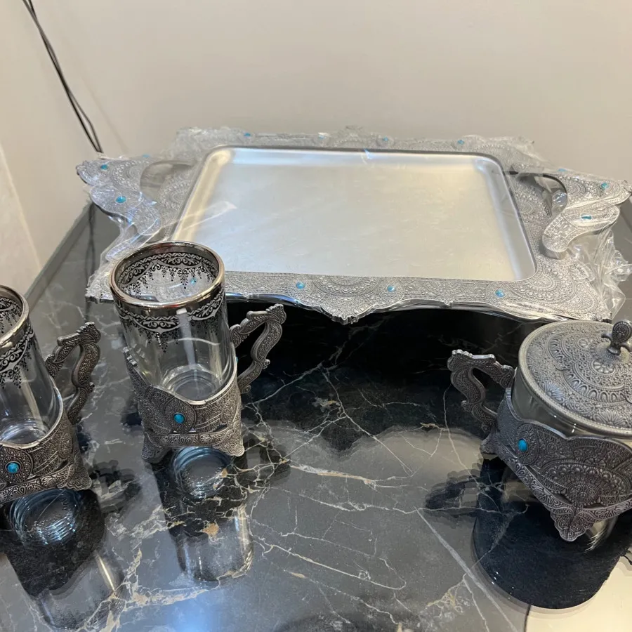 سینی و فنجان پیوتر