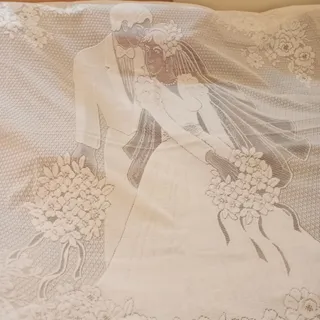 رو تختی طرح عروس و داماد