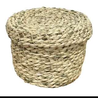 ظرف حصیری گردو و نان و..