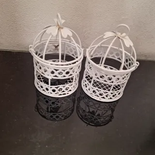 دوعدد جاشمعی قفس
