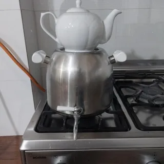 کتری استیل شیر دار