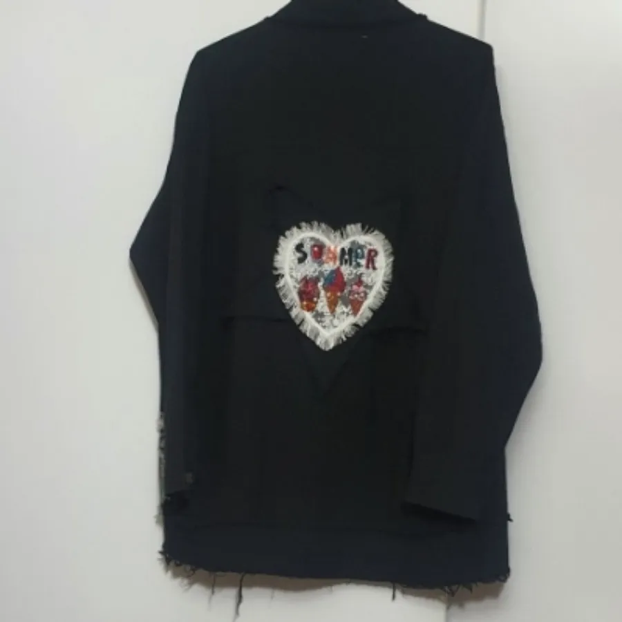 شومیز مانتویی جین کتان