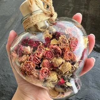 قلب گل خشک