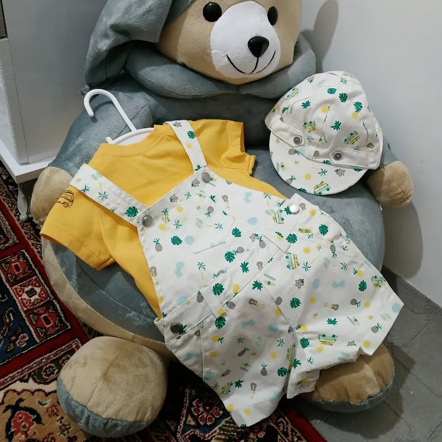 رامپر و تیشرت کلاه