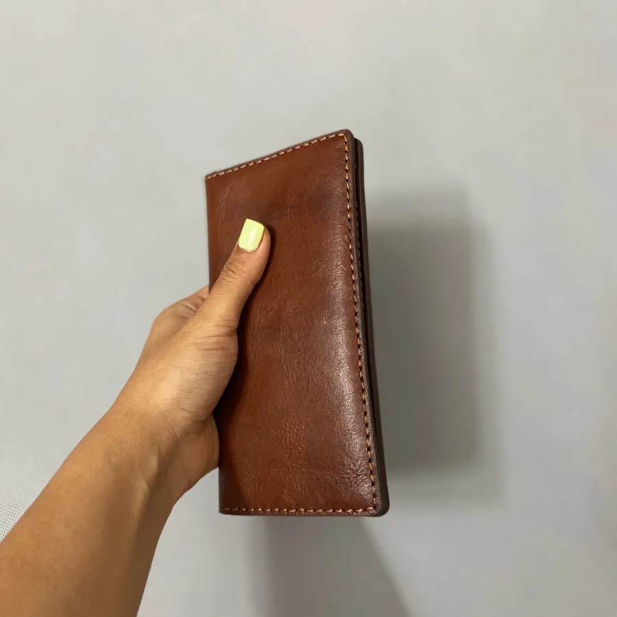 کیف پول چرم دستدوز