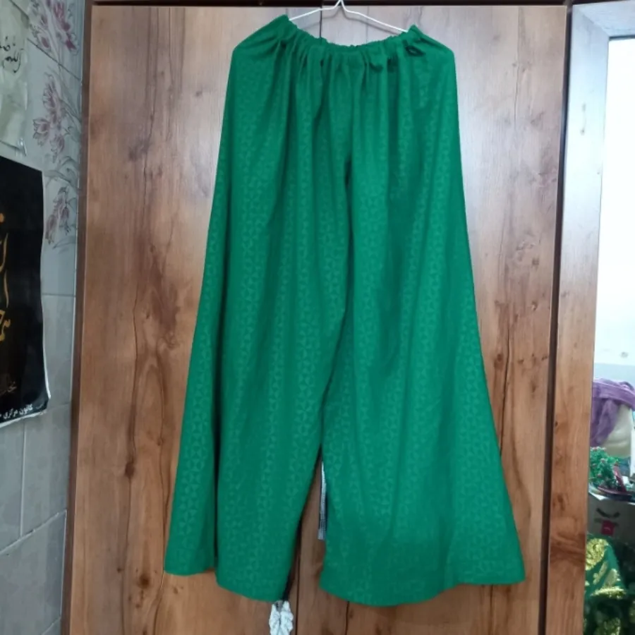 شلوار دامنی سبز