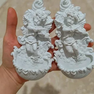 دو عدد جا شمعی دیوار کوب