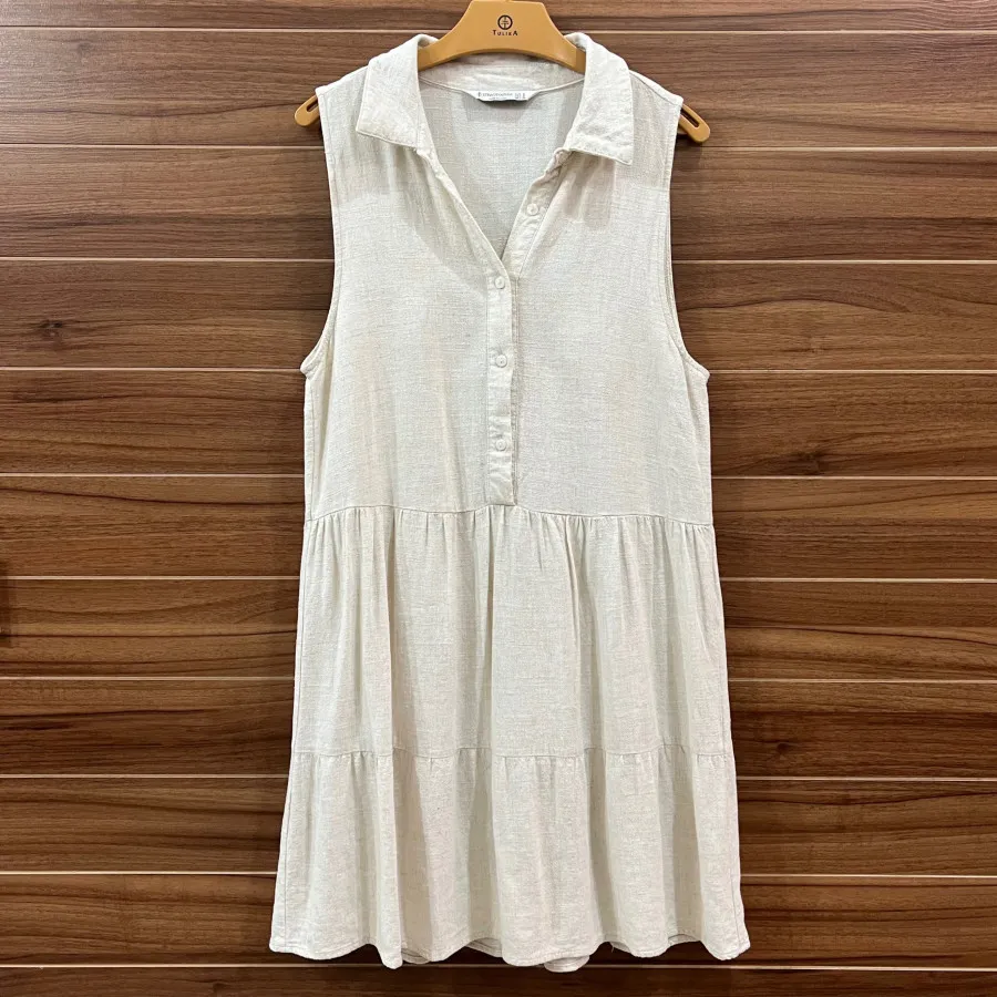 پیراهن لینن استرادیواریوس