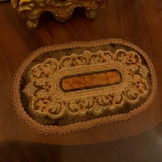 رومیزی مخمل اروپایی