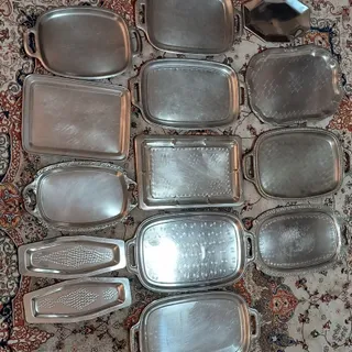 ظروف استیل قدیمی
