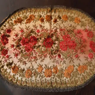 موتیف مخمل قدیمی(کف سینی)