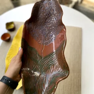 ظرف سرامیکی دستساز