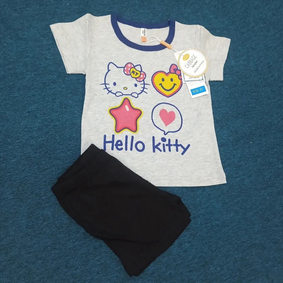 تاپ و شلوارک دخترانه