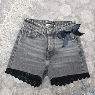 شلوارک جین فانتزی