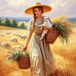 تابلو منظره رنگ روغن