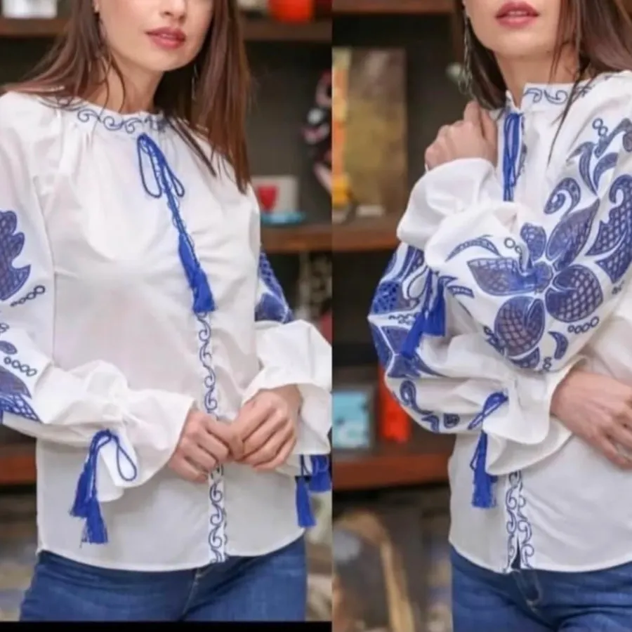 شومیز ترک خامه دوزی