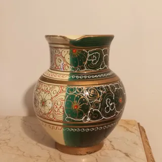 پارچ سنتی دو رنگ قدیمی