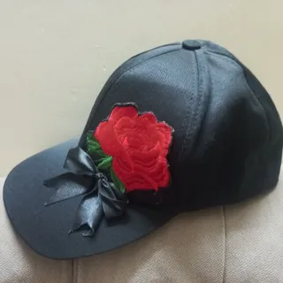 کلاه کپ تابستونی گل رز