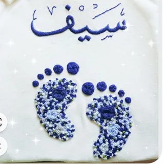 لباس‌نوزاد‌گلدوزی