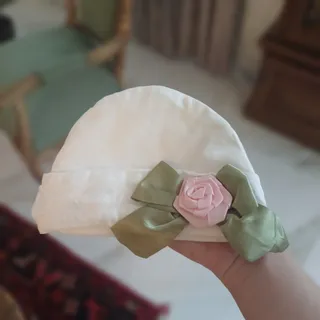 کلاه نوزادی نخ پنبه
