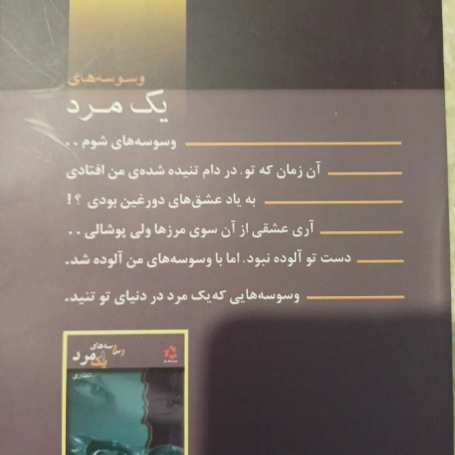 وسوسه های یک مرد
