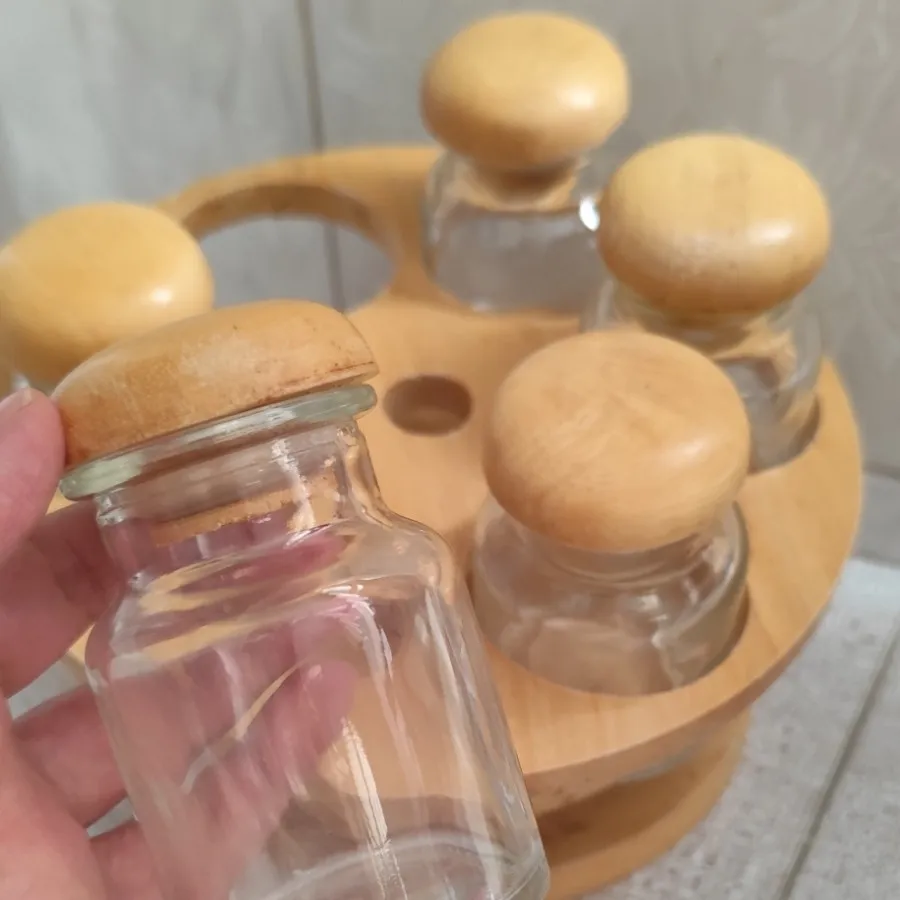 جا ادویه چوبی گردون