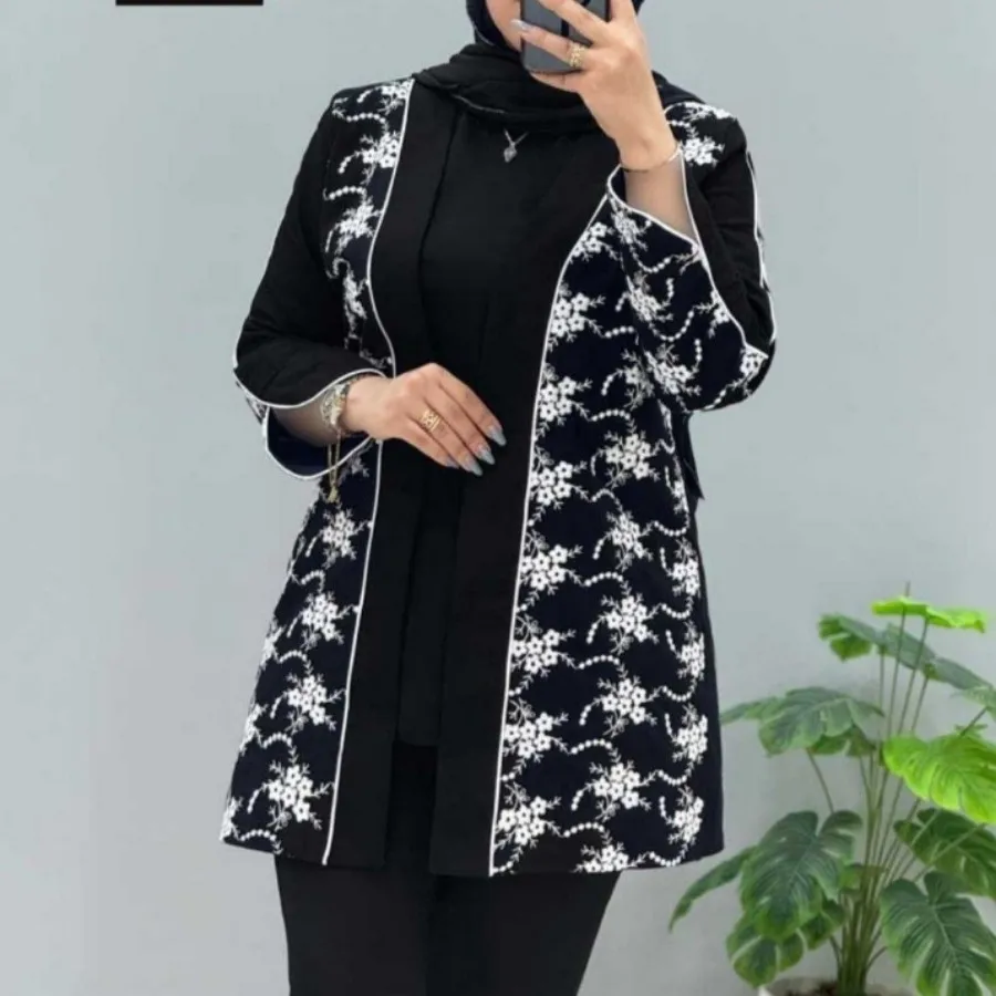 مانتو گلدوزی آذین
