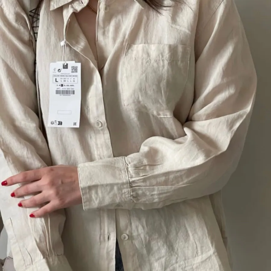 شومیز لینن وارداتی