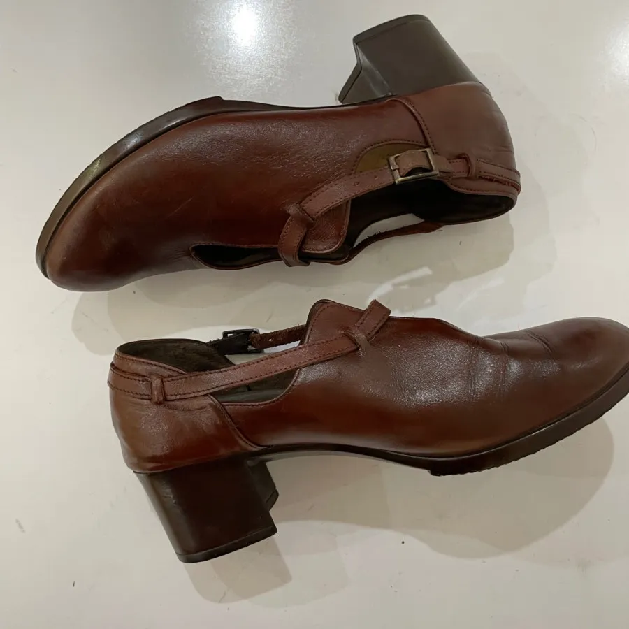 کفش چرم طبی 39