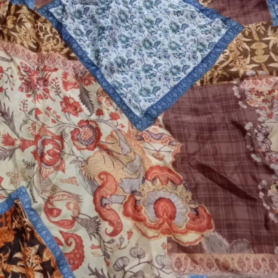 پارچه ساتن خوش نقش نگار
