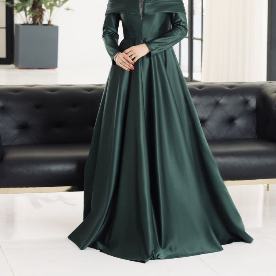 لباس مجلسی ساتن آمریکایی