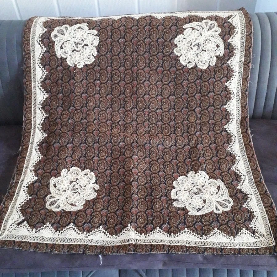 رومیزی ترمه نخی