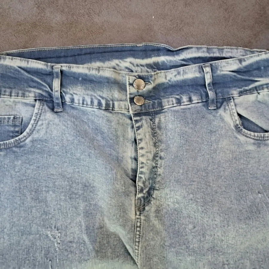 شلوار جین ابی روشن