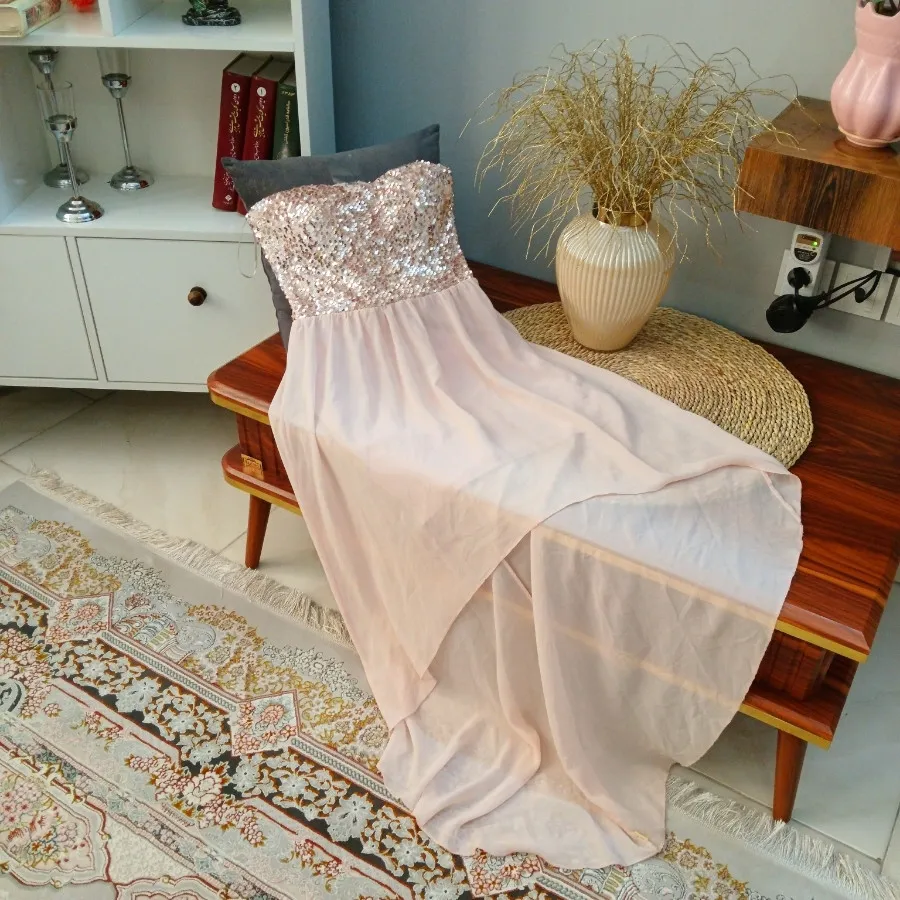 پیراهن مجلسی  دکلته خارجی