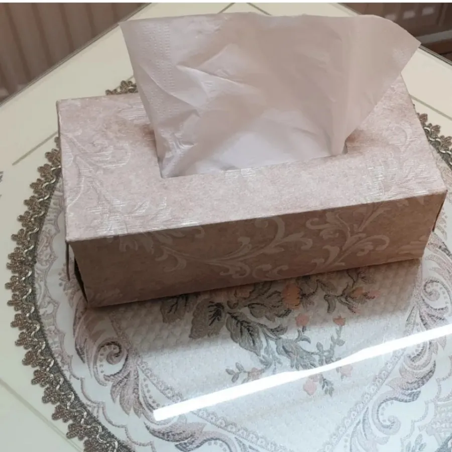 جعبه دستمال کاغذی طرح دار