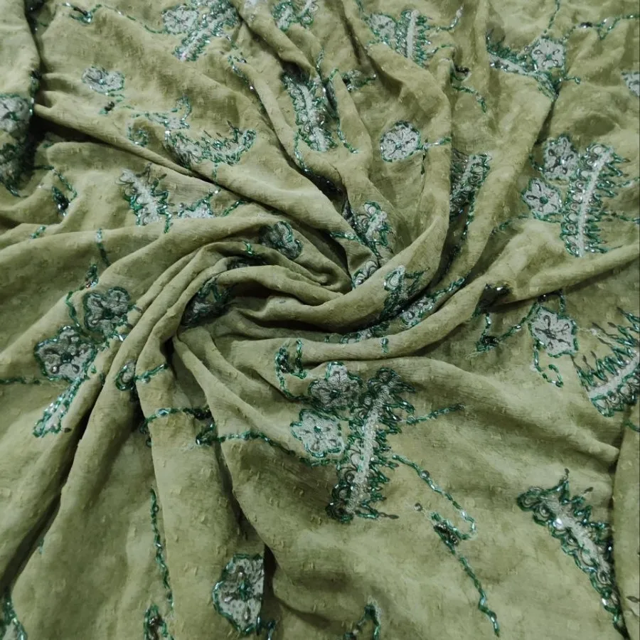 پارچه منجوق دوزی