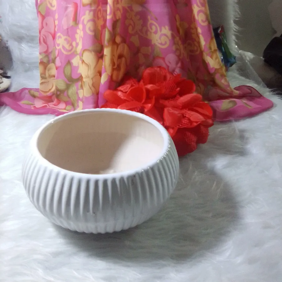 دکوری گلدان سفالی