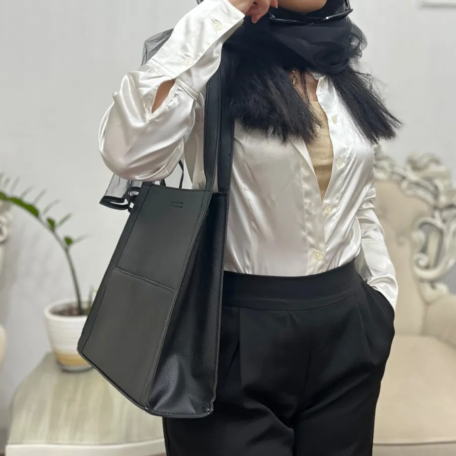کیف دانشجویی مشکی