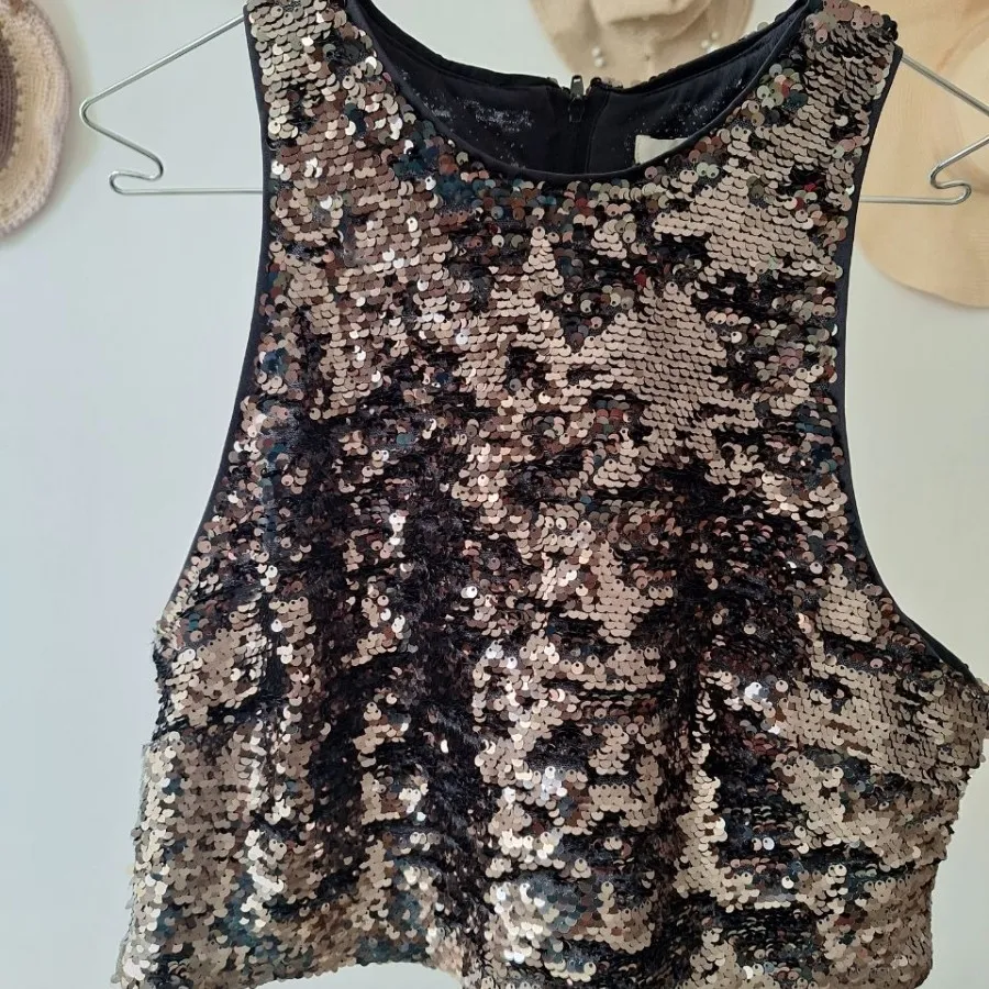 کراپ پولکی اچ اند ام H&M