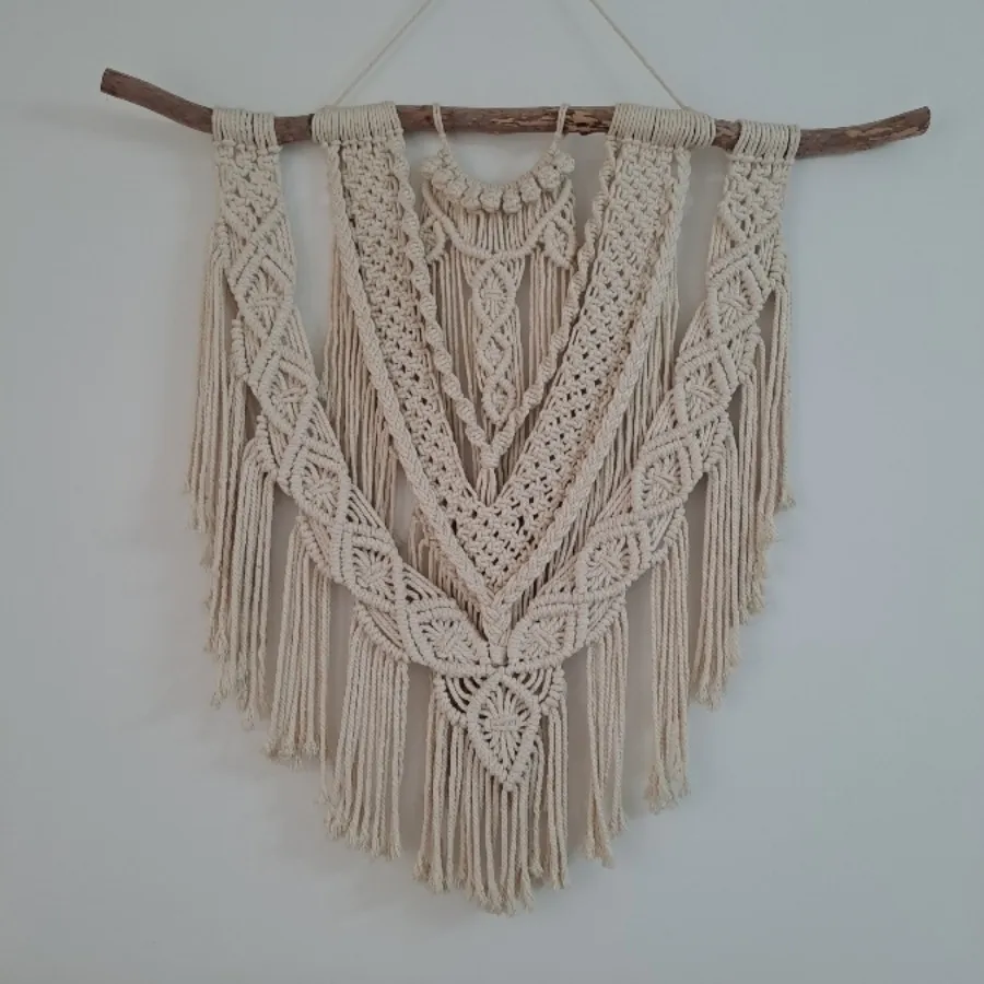 دیوارکوب مکرومه